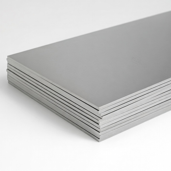 Flat metal sheet