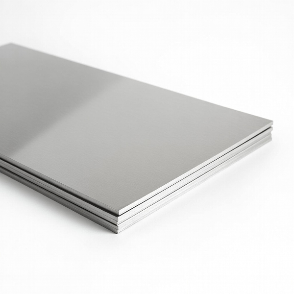 Flat metal sheet